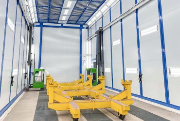 Производство покрасочных камер для кранов